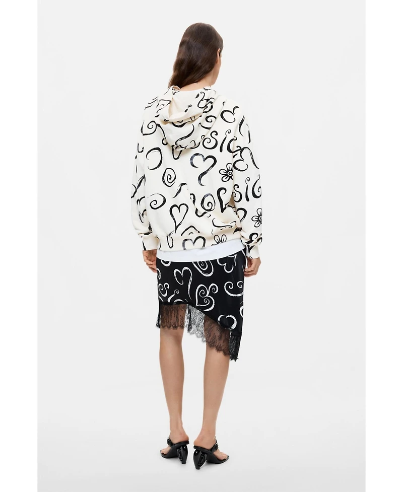 Desigual Women's Printed cotton sweatshirt