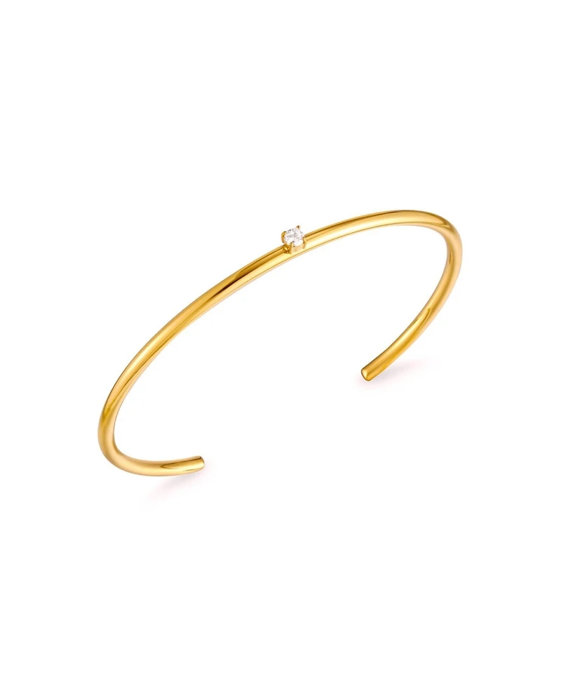 Atolea Thin Solar Cuff Bracelet