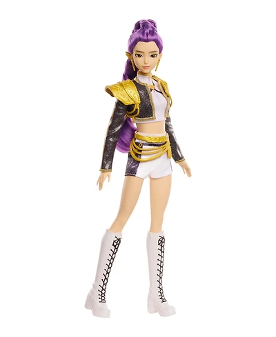 Kpop Demon Hunters Rumi Golden 12.75" Singing Fashion Doll with 5 Posable Joints, Ages 4+