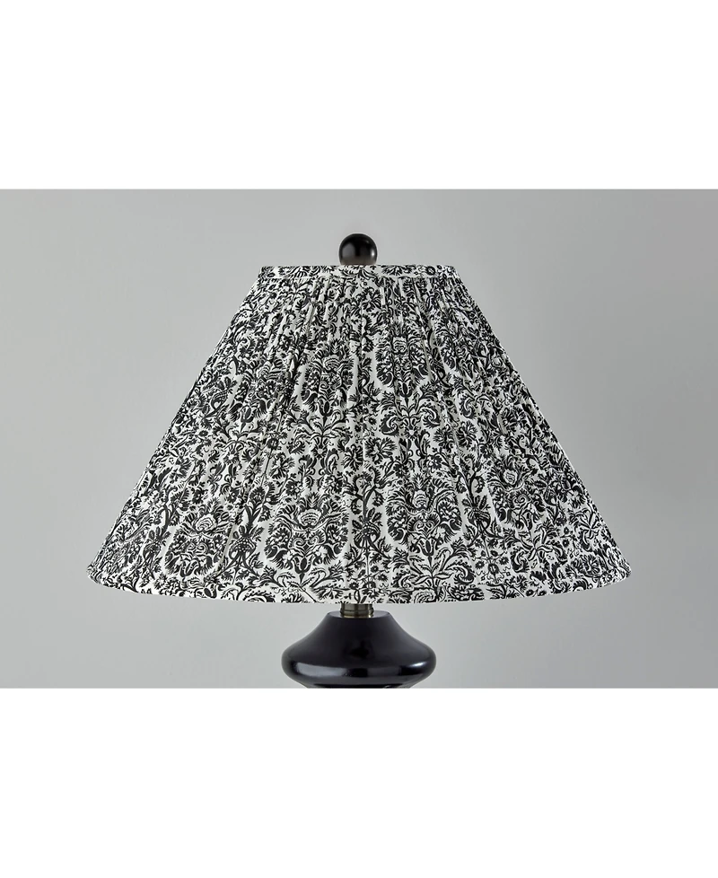 Adesso 26.5" Metal Dahlia Large Table Lamp