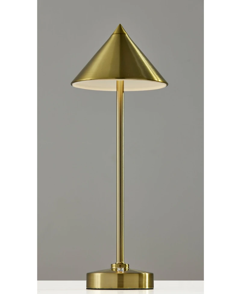 Adesso16" Metal Ritchie Led Cordless Table Lamp