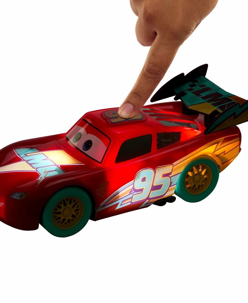 Cars Large-Scale Disney and Pixar Lightning McQueen Lights and Sounds Toy Vehicle
