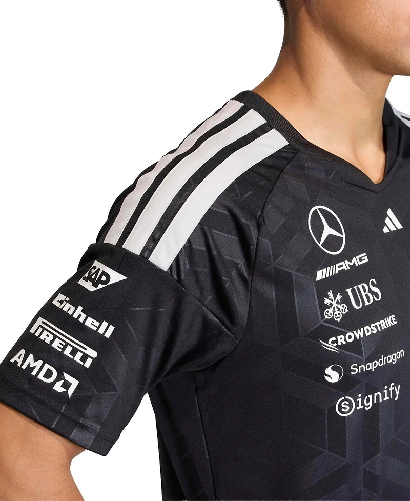 Adidas Men's Black Mercedes-amg Petronas F1 Team 2026 Driver Authentic Jersey