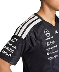 Adidas Men's Black Mercedes-amg Petronas F1 Team 2026 Driver Authentic Jersey
