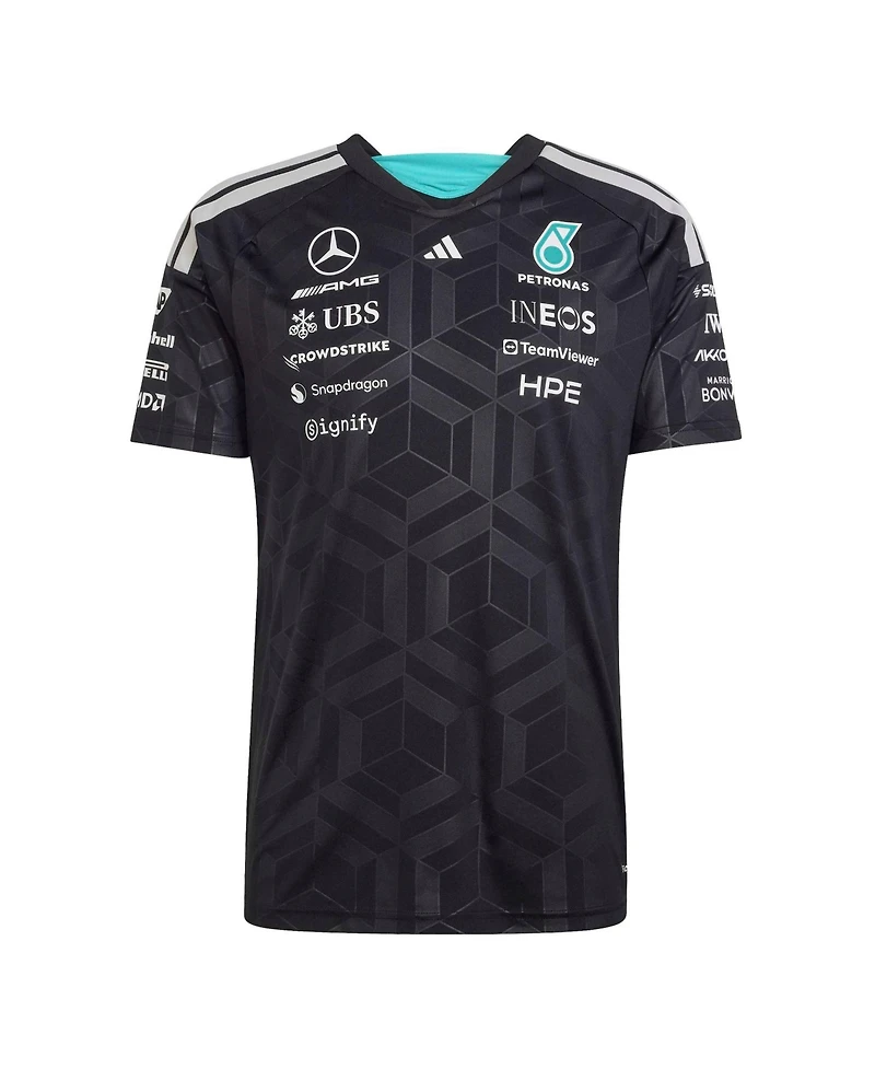 Adidas Men's Black Mercedes-amg Petronas F1 Team 2026 Driver Authentic Jersey