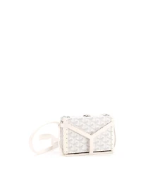 Pre-Owned Goyard Minaudiere Bag Coated Canvas