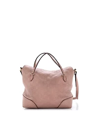 Pre-Owned Gucci Medium Bree Convertible Top Handle Bag Guccissima Leather