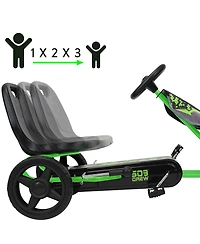 509 Crew Xspeed Pedal Go-Kart with Spoke-Rim, Ages 4+