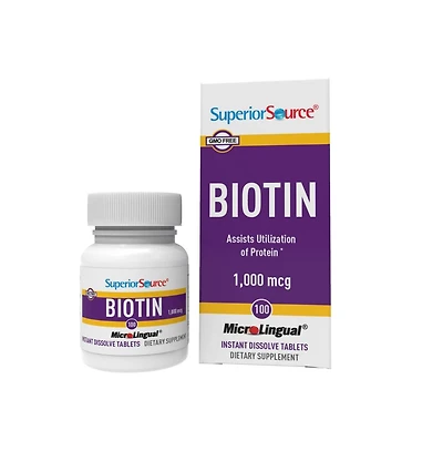 Superior Source Biotin 1000 mcg