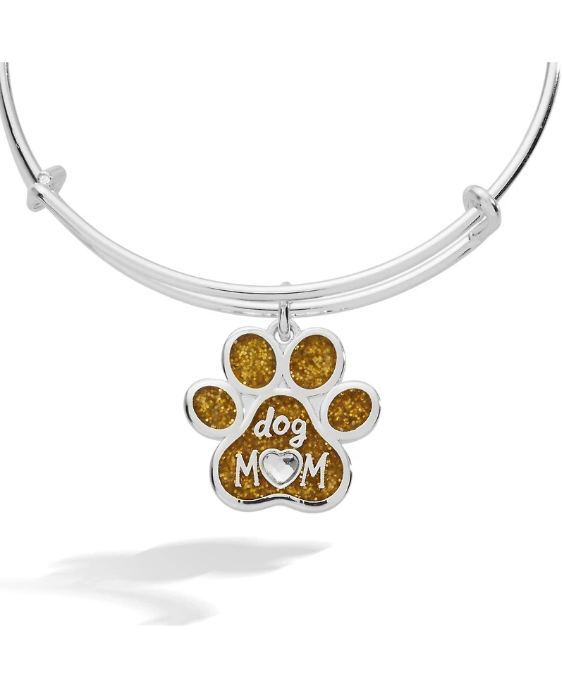 Alex and Ani Dog Mom Charm Bangle