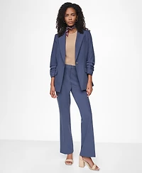 Dkny Women's Pinstripe 3/4-Sleeve Blazer