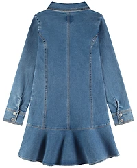 Levi's Girls' 7-16 Long-Sleeve Drop Waist Dress