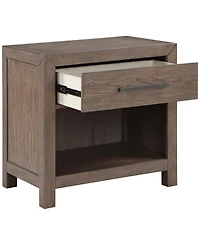 Adler 28" Plywood 1-Drawer Nightstand, Macy's Exclusive