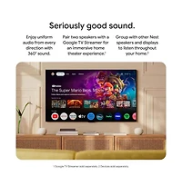 Google Nest Google Home Wireless Smart Speaker with Google Gemini