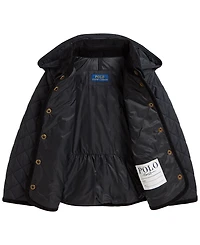 Polo Ralph Lauren Girls' 2T-6X Quilted Water-Repellent Barn Jacket