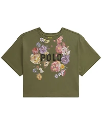 Polo Ralph Lauren Girls' 7-16 Floral Cotton Jersey Boxy T-Shirt
