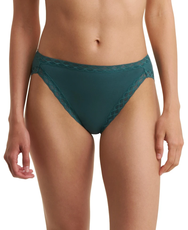 Natori Women's Bliss Pima Cotton French Cut Briefs 3-Pack