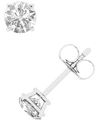 Macy's Diamond Stud Earrings (1 ct. t.w.) in 14k White Gold (Also Available in 14k Yellow Gold)