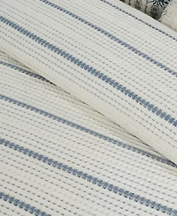 Levtex Home Waffle Stripe Textured 2-Piece Comforter Set, Twin/Twin Xl