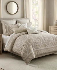 Levtex Home Camellia Textured -Piece Comforter Set