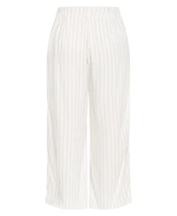 City Chic Plus Eva Stripe Wide Leg Pant