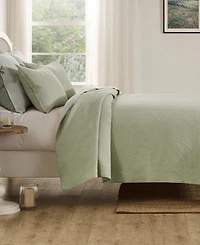 Greenland Home Fashions Harper Reversible -Piece Coverlet Set