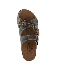 L'Artiste Women's Caelana Slide with Rubber Sole