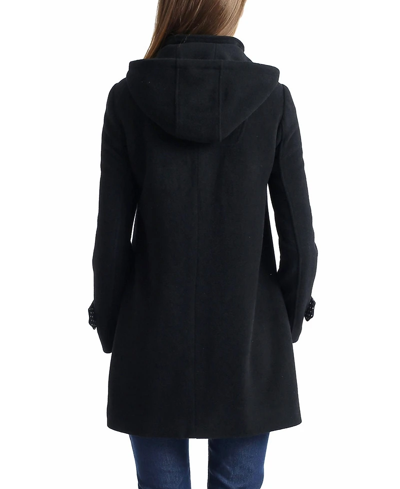 kimi + kai Women's Maternity Penelope Wool Blend A-Lined Coat