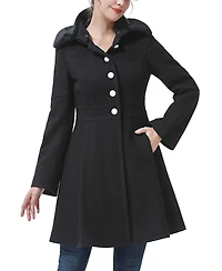 kimi + kai Women's Maternity Kimberly Wool Coat