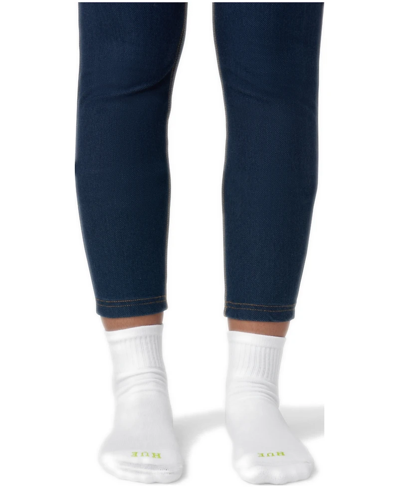 Hue Women's Mini Crew 6 Pack Socks U10227