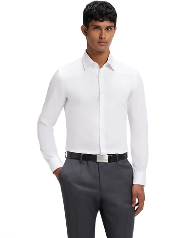 Boss by Hugo Men's Cotton Poplin Slim-Fit Dress Shirt