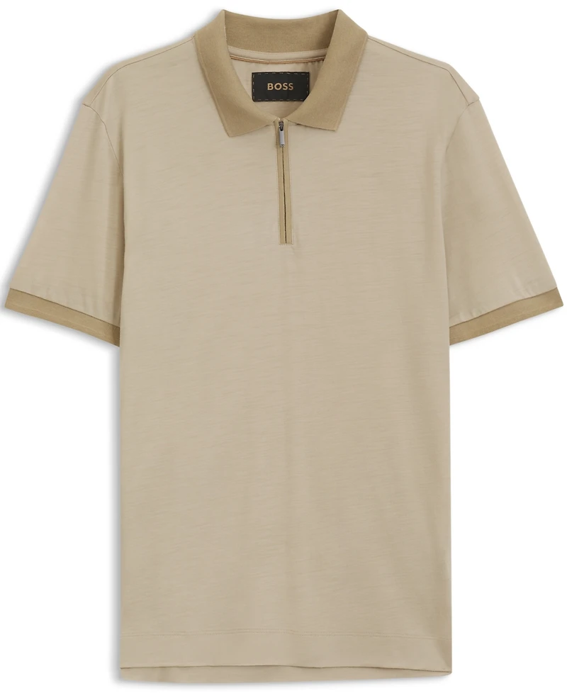Boss by Hugo Men's Wool Regular-Fit Polo Shirt