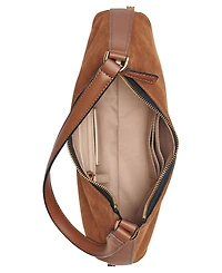 Karl Lagerfeld Paris Arielle Leather Medium Shoulder Handbag