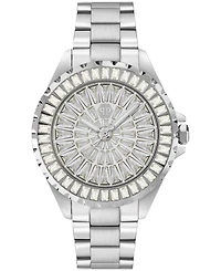 Philipp Plein Heaven Women's Silver Stainless Steel Bracelet Watch 34mm