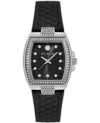 Philipp Plein Supreme Women's Silicone Strap Watch 30mm