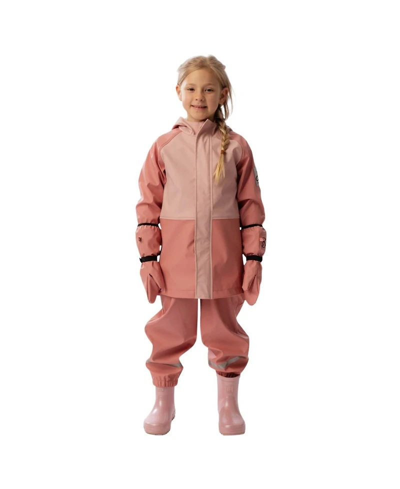 Deux par Toddler Girls 2T to 5T Rain Overalls