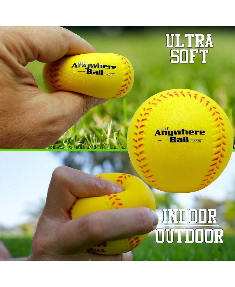 Anywhere Sports: Foam Training Balls - 6pack