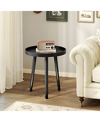 Costway Round Side Table Sofa Coffee End Accent Nightstand Home Furniture.