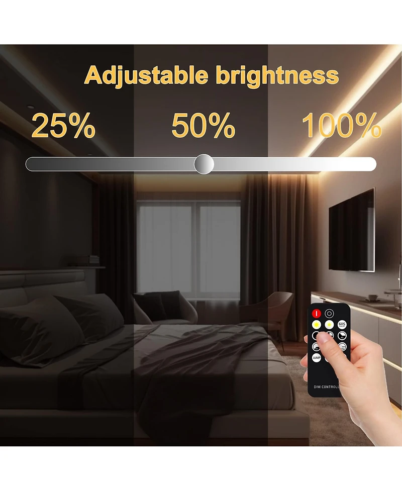 Lofree Cob Led Strip Light Dimmable Remote Control