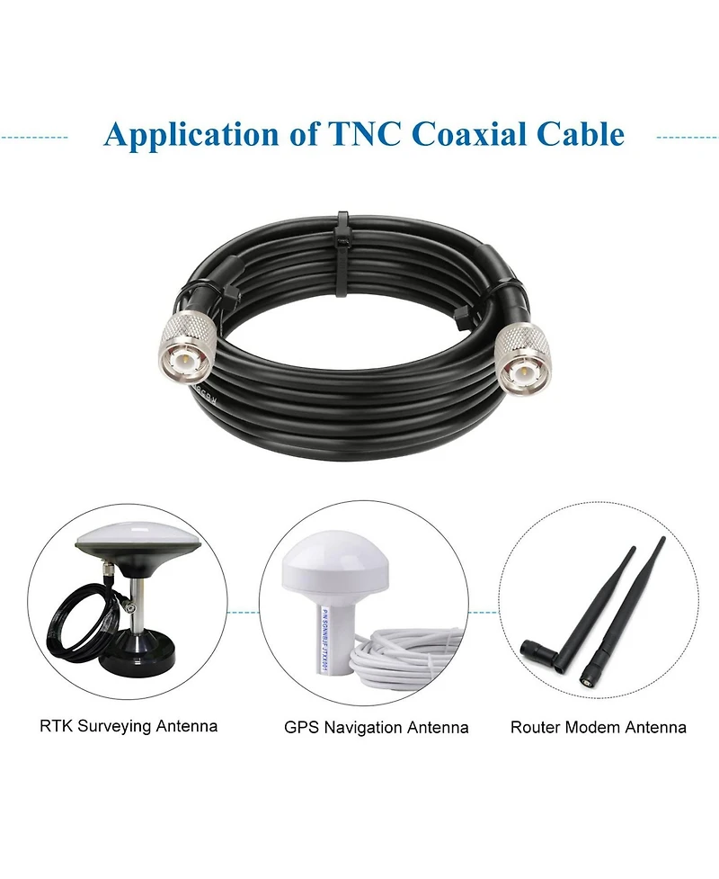 Lofree RG58 Low-Loss Coaxial Cable 25 ft.