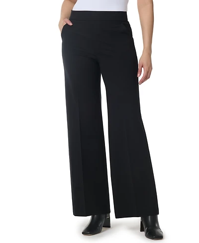 Gloria Vanderbilt Women's High-Rise Wide-Leg Pull-On Trousers