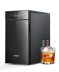 Ecozy Chillio 2.1" Clear Ice Ball Maker, 48 Spheres/Day