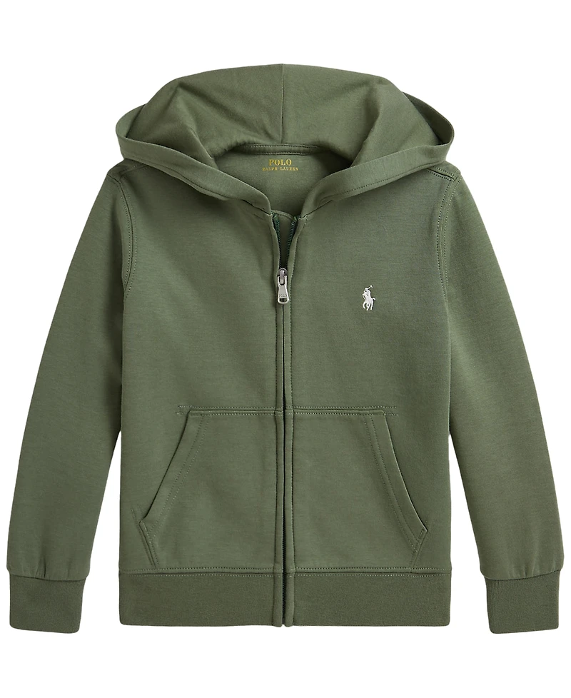 Polo Ralph Lauren Boys' 2T-7 Double Knit Full-Zip Hoodie