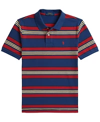 Polo Ralph Lauren Boys' 8-20 Striped Cotton Mesh Shirt