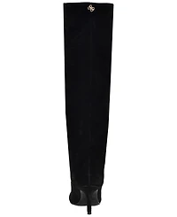 Guess Women's Carolan Tall Suede Stiletto Heel Boots
