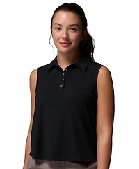 Columbia Women's Sleeveless Stretch Polo Top