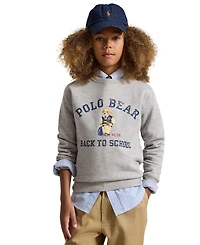 Polo Ralph Lauren Boys' 8-20 Bear Fleece Sweatshirt