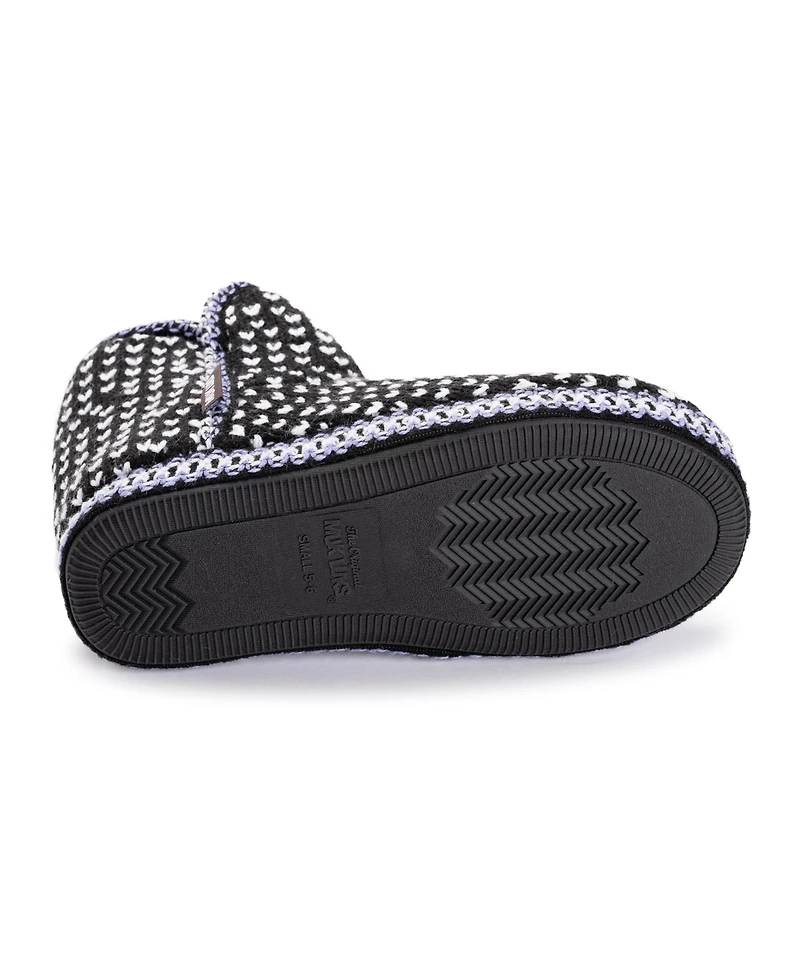 Muk Luks Women's Leigh Bootie Slippers