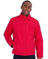 Calvin Klein Men's Sherpa Lined Softshell Stand Collar Jacket