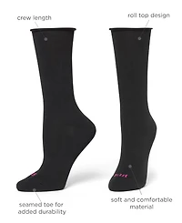 Hue Women's Roll Top Socks 3-Pk U6487MP
